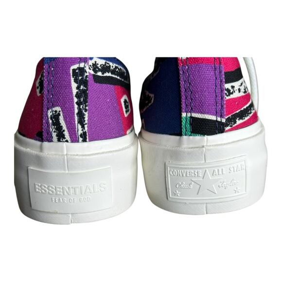 Converse  Fear of God ESSENTIALS x Skid Grip Limoges Green M7 W 8.5 - Picture 6 of 13